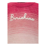 SAINT BARTH maglia girocollo tinta unita con stampa Fuxia per Bambina DANY009X FUXIA SAINT BARTH 