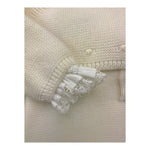 PAZ RODRIGUEZ completo pagliaccetto-coprispalle tinta unita Panna per Neonata 005111072 PANNA PAZ RODRIGUEZ 