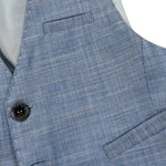 Manuel & Frank Gilet Tinta Unita con Bottoni per Neonato MF5247N AZZURRO MANUEL & FRANK 