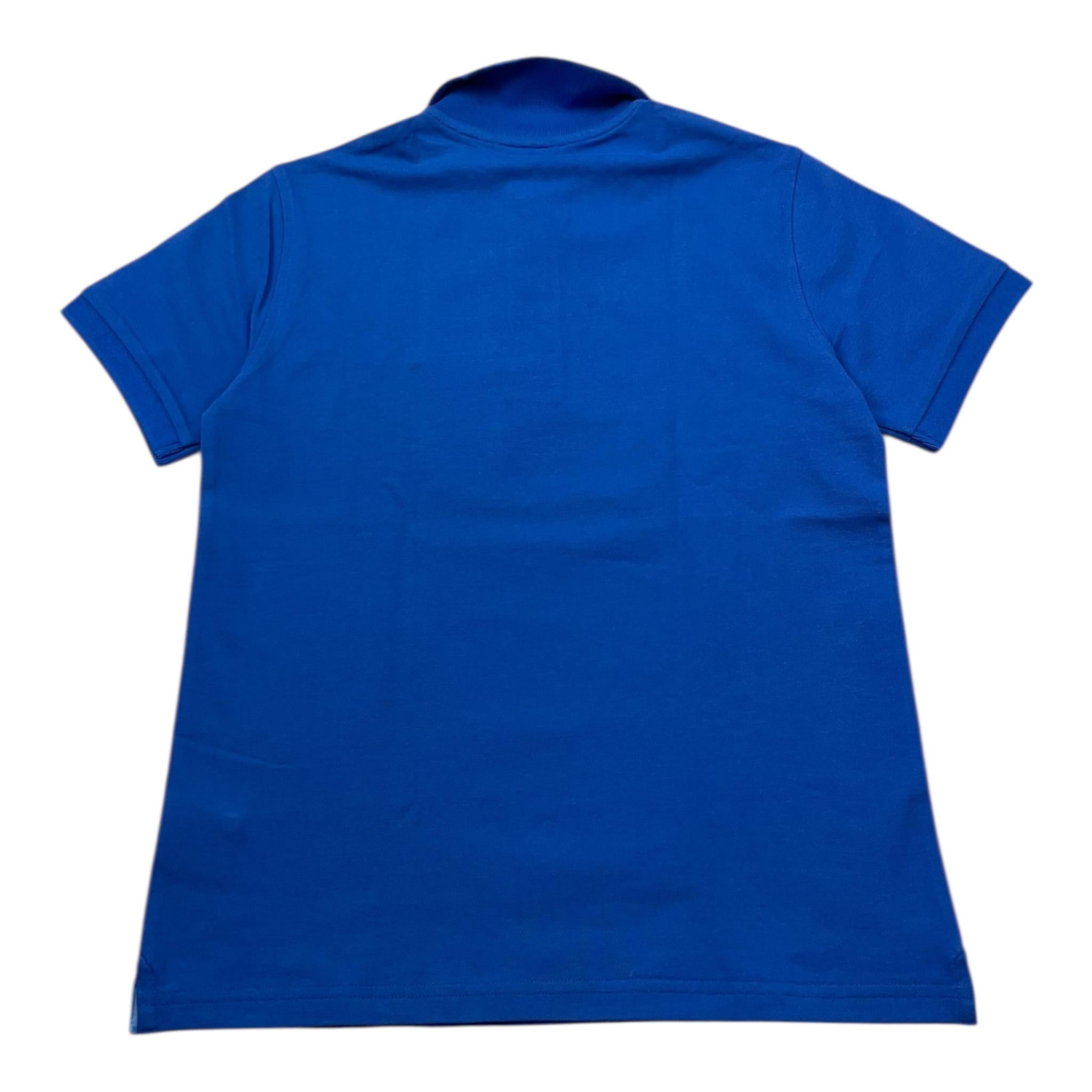 Sun68 Polo Mezza Manica Tinta Unita per Bambino A35309J BLU SUN68 