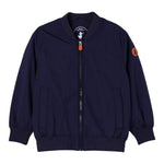 Save The Duck Giubbino Tinta Unita con Zip per Bambino J31163X BLU SAVE THE DUCK 