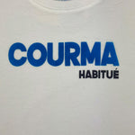 SAINT BARTH t-shirt girocollo tinta unita con stampa Bianco per Bambino COURMA BIANCO SAINT BARTH 