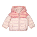 CARRE'MENT BEAU giubbino tinta unita con cappuccio e pelliccia Rosa per Neonata Y30232X ROSA CARRE'MENT BEAU 