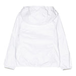 K-Way Giubbino Reversibile con Zip E Cappuccio per Bambina K61313WX BIANCO/BEIGE K-WAY 