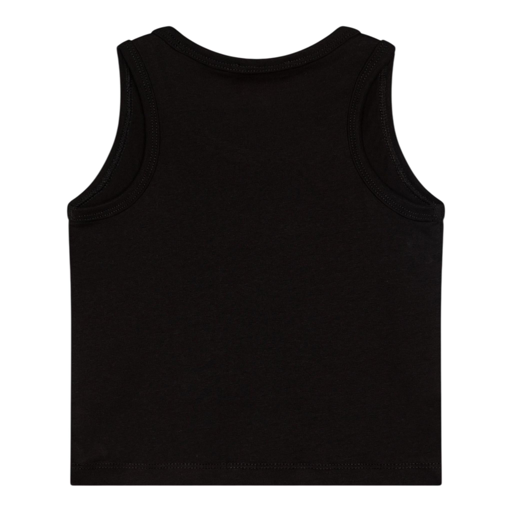 Diesel Canotta Tinta Unita con Logo per Bambina J02238 NERO DIESEL 