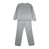 The North Face Completo 2 Pezzi Felpa-Pantalone Tinta Unita per Bambino NF0A7X5KDYX GRIGIO THE NORTH FACE 