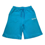 Disclaimer Bermuda In Tuta Tinta Unita con Logo per Bambino 25EDK58405 AZZURRO DISCLAIMER 