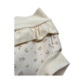 Bamboom+Babies Costume Contenitivo Pannolino Tinta Unita con Stampa per Neonata 7199 PANNA BAMBOOM+BABIES 