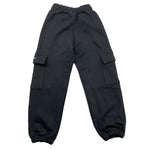 HINNOMINATE pantalone tuta tinta unita con logo Nero per Bambina 3635PF00008 NERO HINNOMINATE 