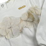 Liu Jo Tutina Tinta Unita con Applicazioni per Neonata H18059 BIANCO LIU JO 