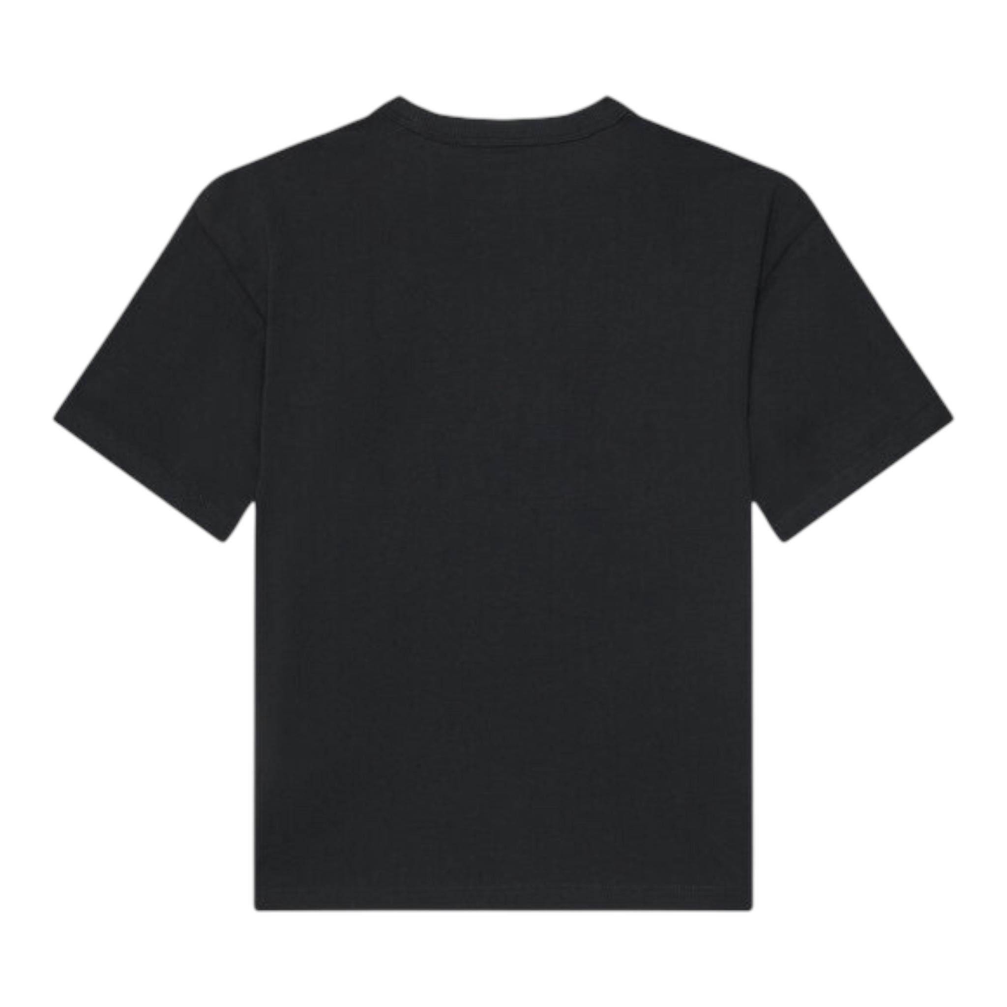 Calvin Klein T-Shirt Girocollo Tinta Unita con Stampa per Bambino IB0IB02356 NERO CALVIN KLEIN 