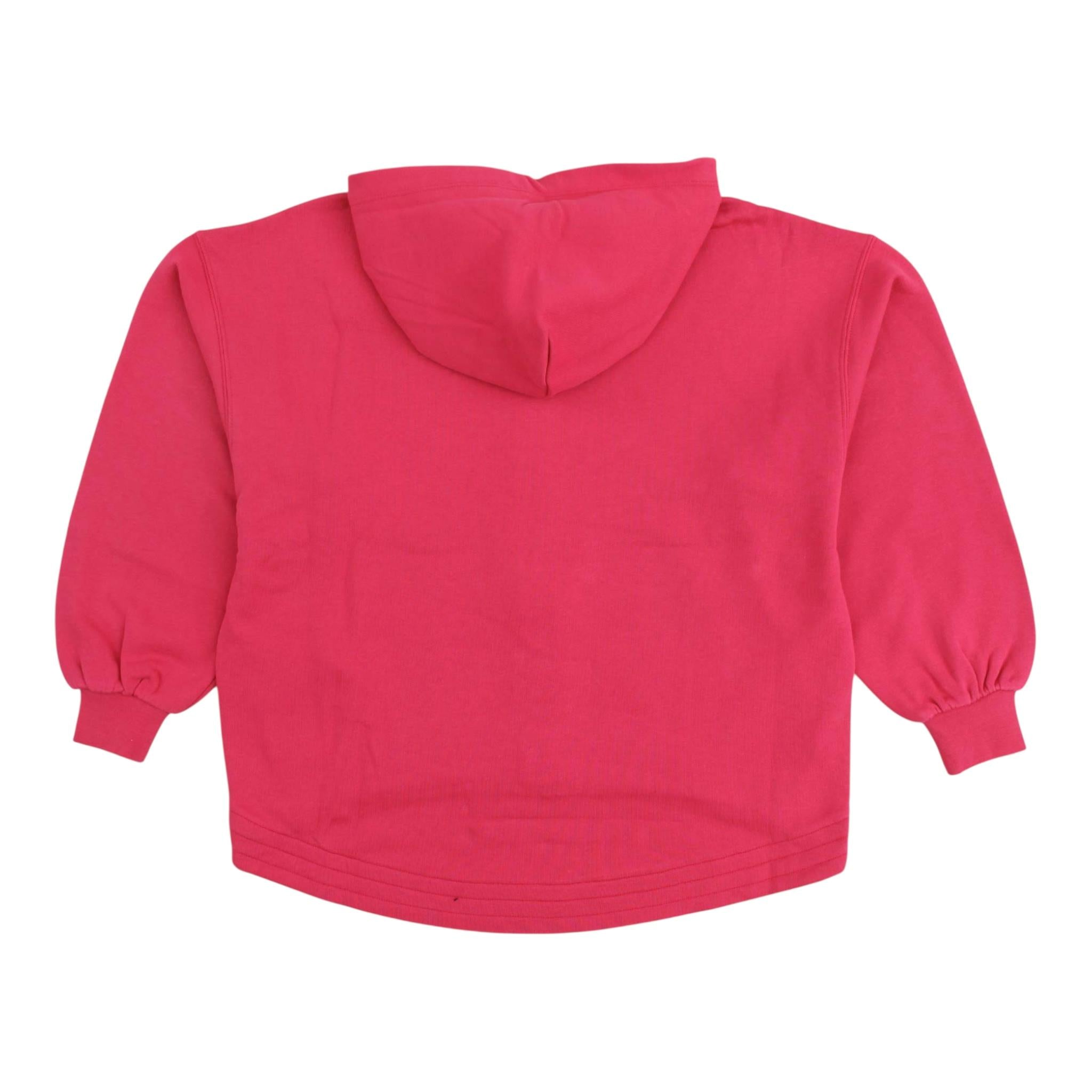 Diesel Felpa Tinta Unita con Zip E Cappuccio per Bambina J02200 ROSA DIESEL 