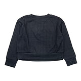 PATRIZIA PEPE maglia girocollo tinta unita con logo Nero per Bambina 7M0852X NERO PATRIZIA PEPE 