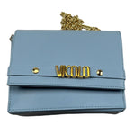 Vicolo Borsa Tinta Unita con Logo E Tracolla per Bambina BRSV AZZURRO VICOLO 