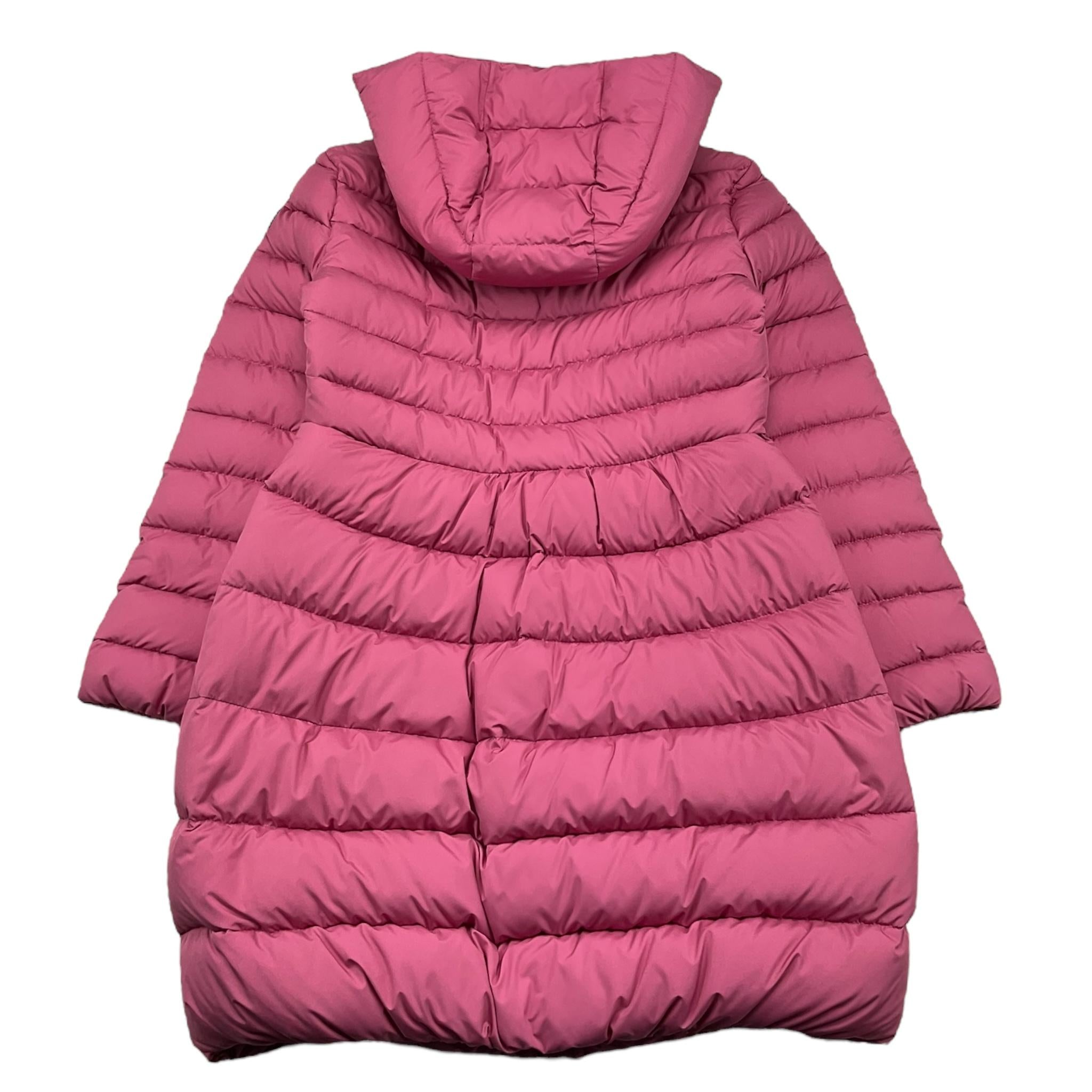 IL GUFO giubbino tinta unita cn cappuccio modello lungo Rosa per Bambina A24GP108N0106 ROSA IL GUFO 