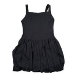 Lu Lu By Miss Grant Abito Tinta Unita per Bambina LL3400 NERO LU LU BY MISS GRANT 