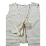 Zhoe & Tobiah Gilet Tinta Unita per Neonata LYT4FN PANNA ZHOE & TOBIAH 