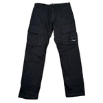 C.P. Company Pantalone Tinta Unita con Girovita Regolabile per Bambino CNP004 NERO C.P. COMPANY 