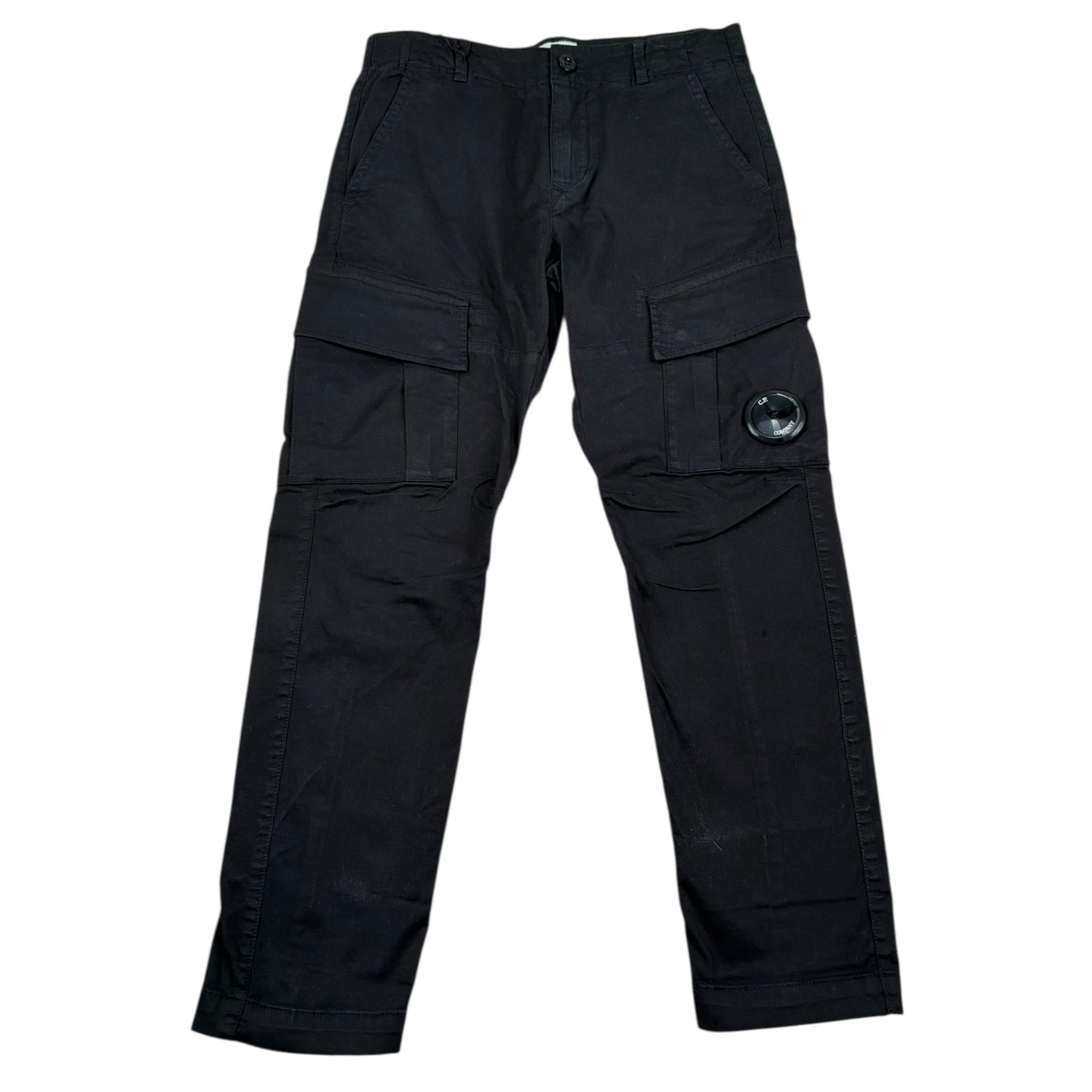 C.P. Company Pantalone Tinta Unita con Girovita Regolabile per Bambino CNP004 NERO C.P. COMPANY 