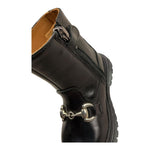 ELI  stivali tinta unita con applicazione Nero per Neonata 27515AH NERO ELI 