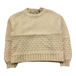 SIMONETTA maglia girocollo tinta unita Panna per Bambina ST9B10 PANNA SIMONETTA 