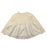 DOU DOU shirt girocollo tinta unita Panna per Bambina DV8A20 PANNA DOU DOU 