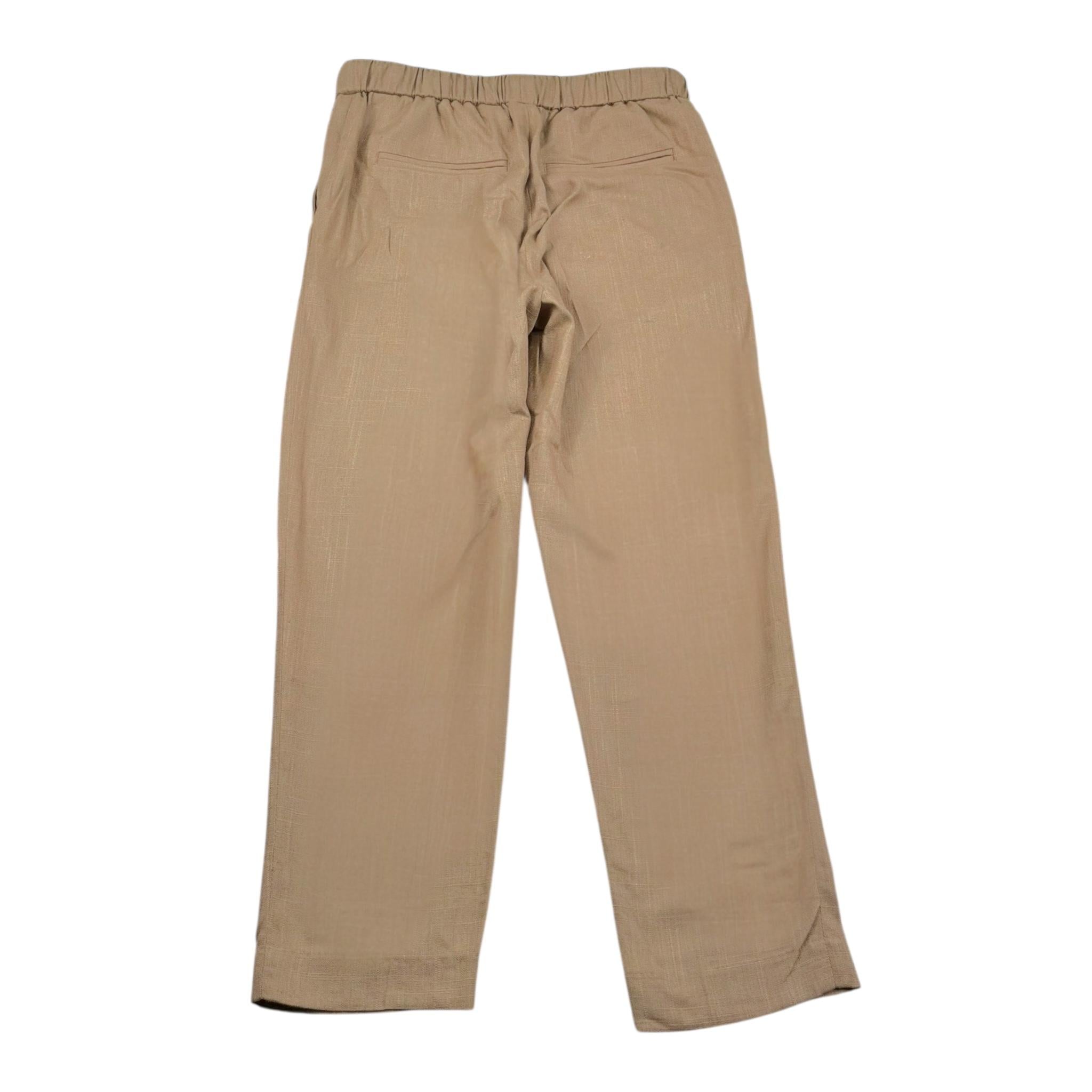 I'M Brian Pantalone Tinta Unita con Elastico In Vita per Bambino PA3248J BEIGE I'M BRIAN 