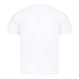 Stella Mccartney T-Shirt Girocollo Tinta Unita con Stampa per Bambino TW8P31 BIANCO STELLA McCARTNEY 