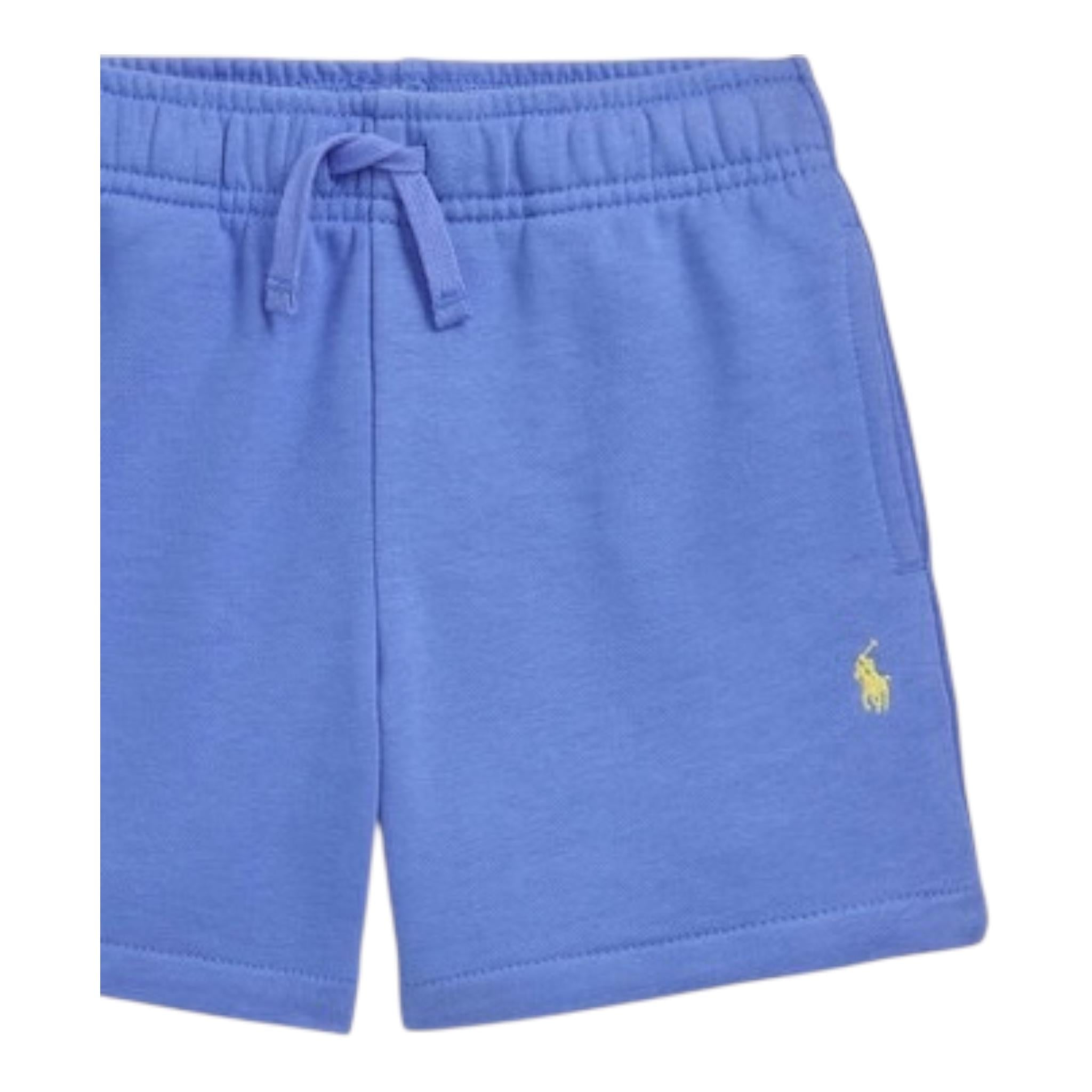 Ralph Lauren Bermuda Tinta Unita con Elastico In Vita per Bambino 322964135003 AZZURRO RALPH LAUREN 