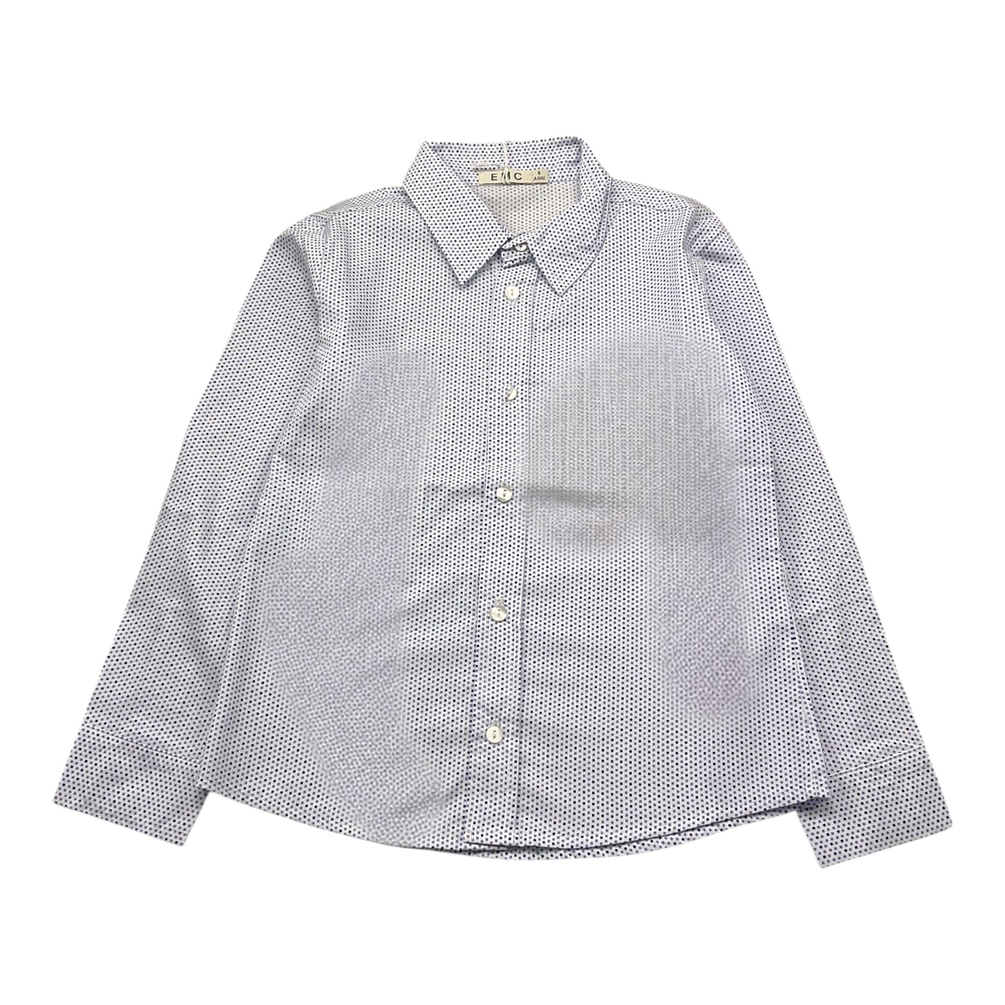 Emc Camicia Tinta Unita con Stampa per Bambino AH1125 AZZURRO EMC 