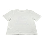 Pepe Feamo T-Shirt Girocollo Tinta Unita con Stampa per Bambina PG503140 BIANCO PEPE FEAMO 