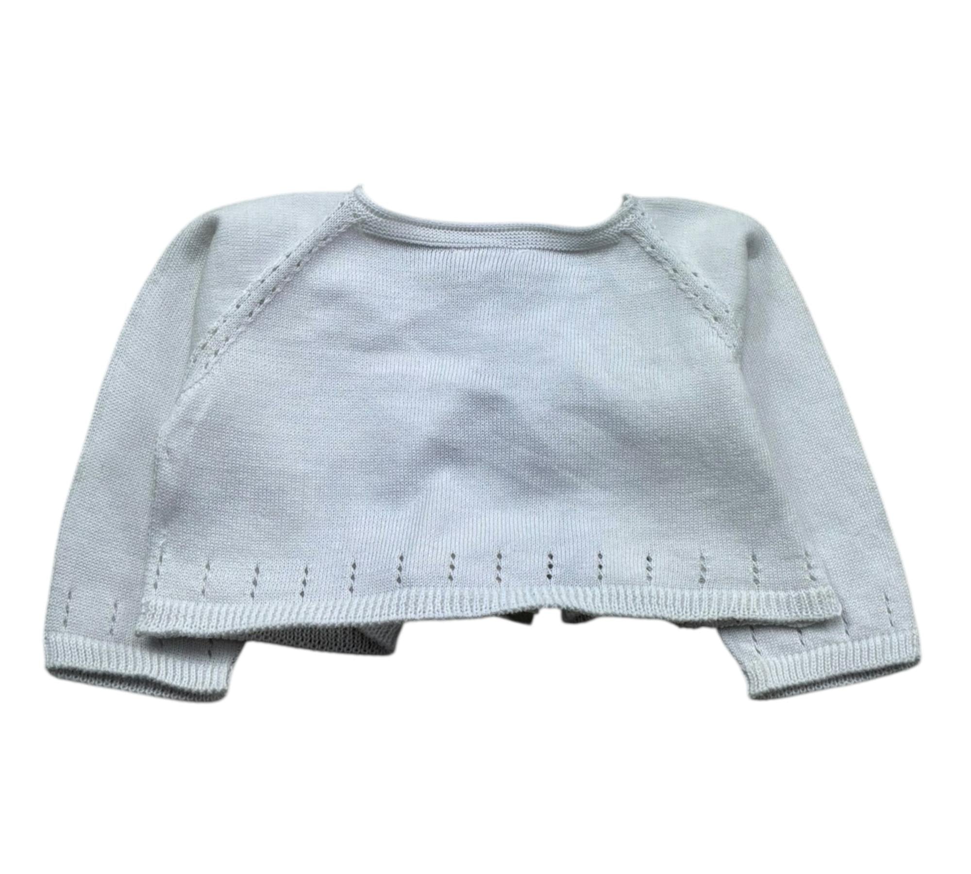 Le Bebe Coprispalle Tinta Unita  per Neonata LBG6326 BIANCO LE BEBE 