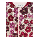 SIMONETTA giubbino felpa paillettata con zip Oro per Bambina SV2A97 ORO SIMONETTA 