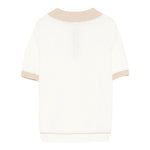 Eleventy Polo Mezza Manica Tinta Unita per Bambino EW9P01 PANNA ELEVENTY 