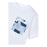Mayoral T-Shirt Girocollo Tinta Unita con Stampa per Bambino 3032 BIANCO MAYORAL 