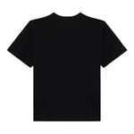 Moschino T-Shirt Tinta Unita con Stampa per Bambina HAM06R NERO MOSCHINO 