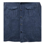 PAOLO PECORA camicia manica lunga in velluto Blu per Bambino PP4141 BLU PAOLO PECORA 