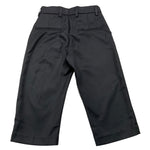 I'M BRIAN pantalone tinta unita con girovita regolabile Nero per Bambino PA3074JX NERO I'M BRIAN 