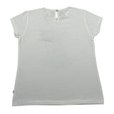 Magil T-Shirt Girocollo tinta unita con Stampa Panna per Neonata FN26070N PANNA MAGIL 