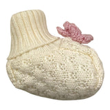 MARLU' babbucce tinta unita con applicazione Bianco per Neonata IB13S BIANCO MARLU' 