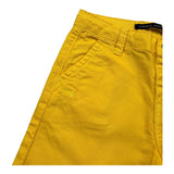 Daniele Alessandrini Bermuda Tinta Unita con Girovita Regolabile per Bambino 1296S00202X GIALLO DANIELE ALESSANDRINI 