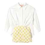 ELISABETTA FRANCHI tuta intera tinta unita manica lunga Bianco per Bambina EFAB516 BIANCO ELISABETTA FRANCHI 