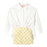 ELISABETTA FRANCHI tuta intera tinta unita manica lunga Bianco per Bambina EFAB516 BIANCO ELISABETTA FRANCHI 