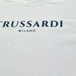 Trussardi T-Shirt Girocollo Tinta Unita con Logo per Bambino TBP26107TS PANNA TRUSSARDI 