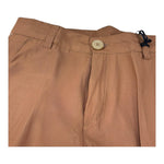 Emanuel Pris Pantalone Tinta Unita con Girovita Regolabile per Bambino EGC6244R MARRONE EMANUEL PRIS 