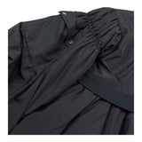 ELISABETTA FRANCHI giubbino tinta unita modello largo Nero per Bambina EFGB100X NERO ELISABETTA FRANCHI 