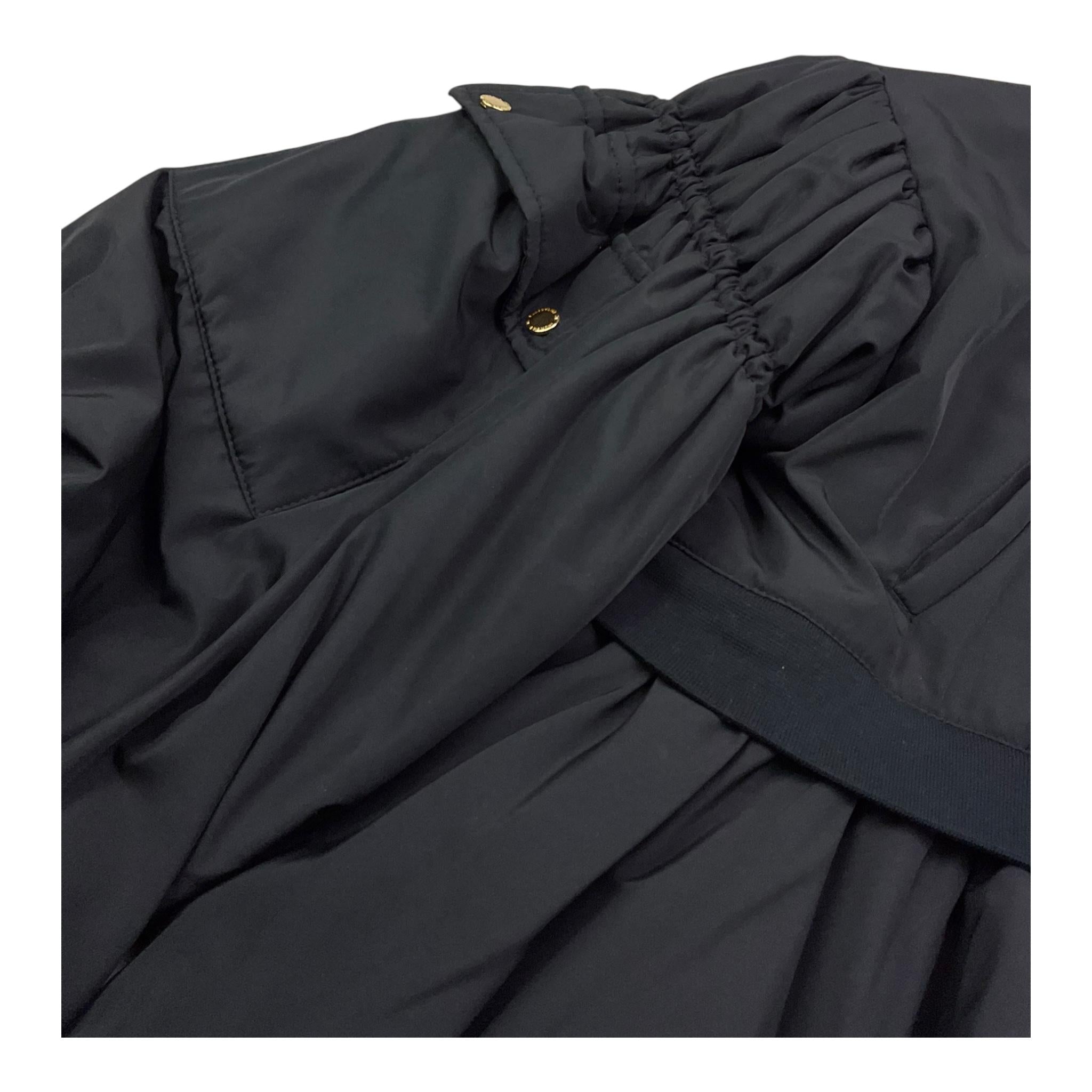 ELISABETTA FRANCHI giubbino tinta unita modello largo Nero per Bambina EFGB100X NERO ELISABETTA FRANCHI 