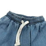 M+E' Bermuda Tinta Unita con Elastico In Vita per Neonato UEM0322 BLU M+E' 