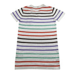 Just Cavalli Abito Mezza Manica Fantasia A Righe per Bambina JGP26079VE PANNA JUST CAVALLI 
