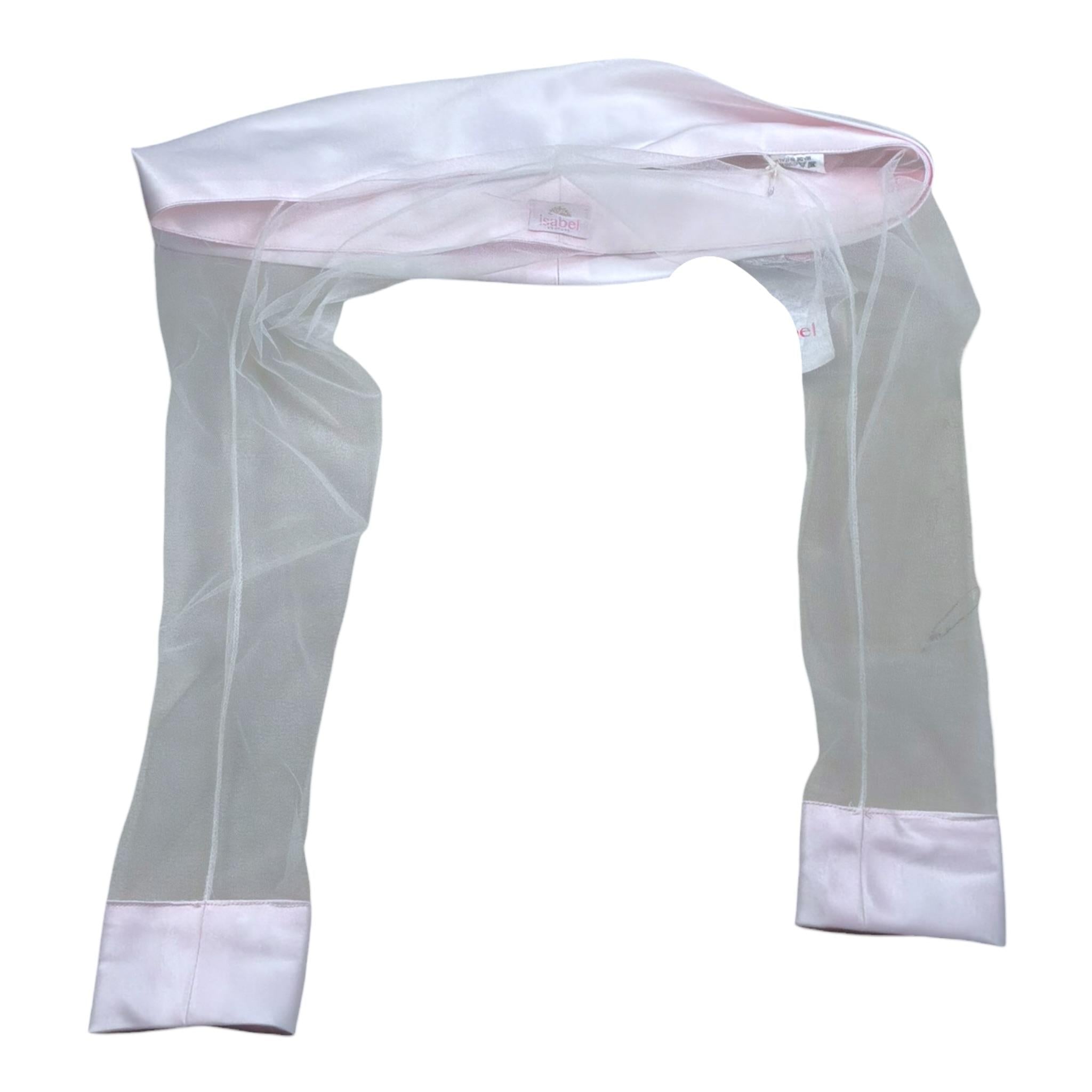 Isabel Coprispalle Tinta Unita con Trasparenze per Bambina IS4442 ROSA ISABEL 